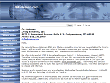 Tablet Screenshot of drholeman.com